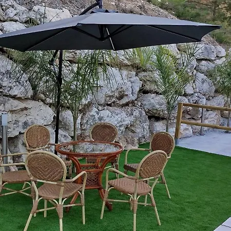 木屋 La Casona Del Pinar Swiming Pool 阿尔豪林德拉托里