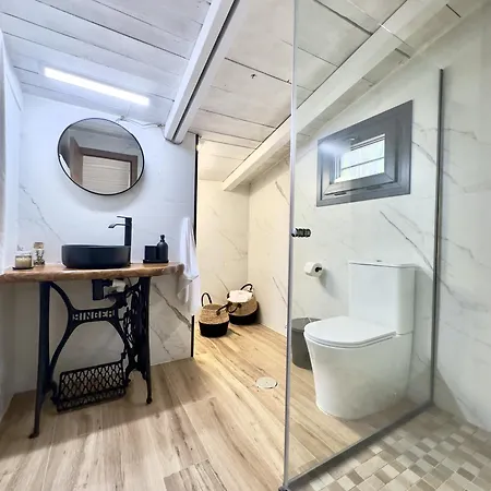 木屋 La Casona Del Pinar Swiming Pool 阿尔豪林德拉托里