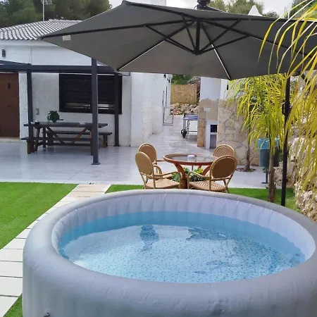 木屋 La Casona Del Pinar Swiming Pool *